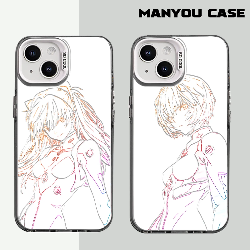 明日香绫波丽适用于动漫苹果16华为一加oppo小米手机防摔壳Paoive
