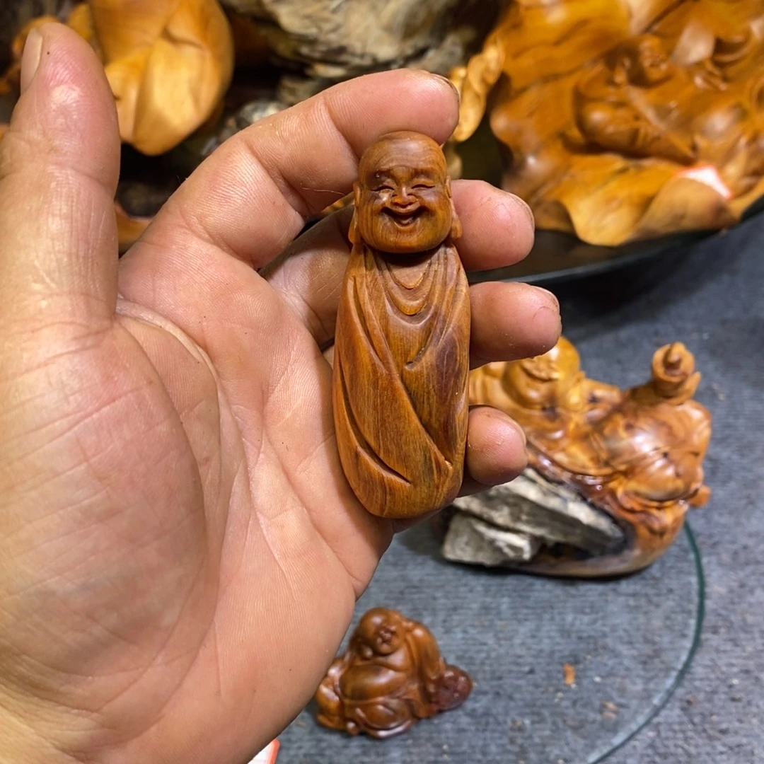 柏木（崖柏）木雕工艺品摆件家居崖柏手串崖柏