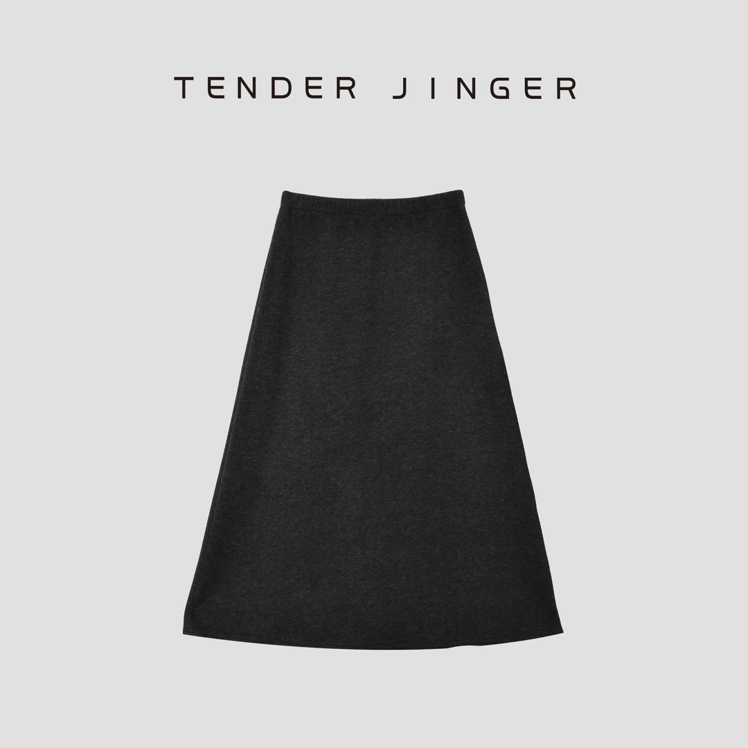 Tender Jinger|松紧腰A版立体半身裙T54TS50207