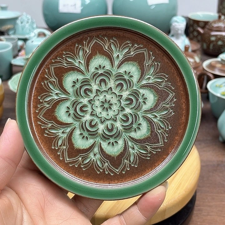 微瑕特价青瓷青瓷11.5厘米