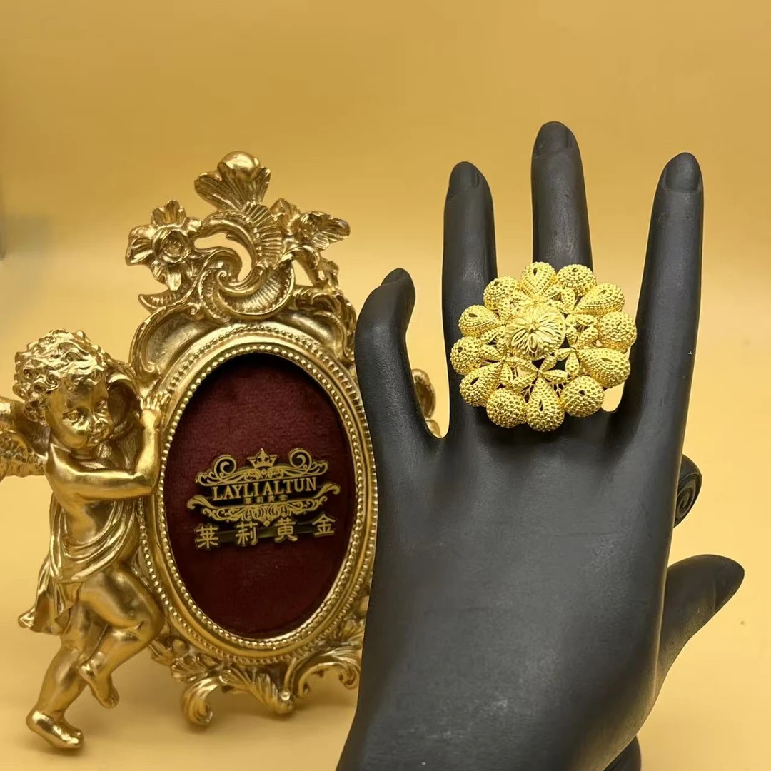 【设计师联名款】17.99g 足金999 戒指