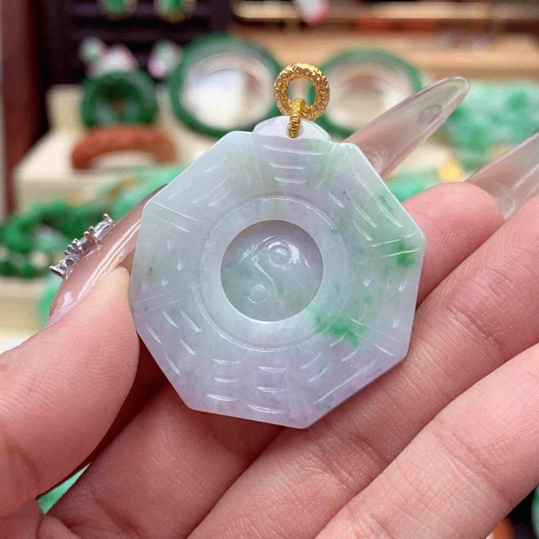 颈饰未镶嵌翡翠翡翠吊坠