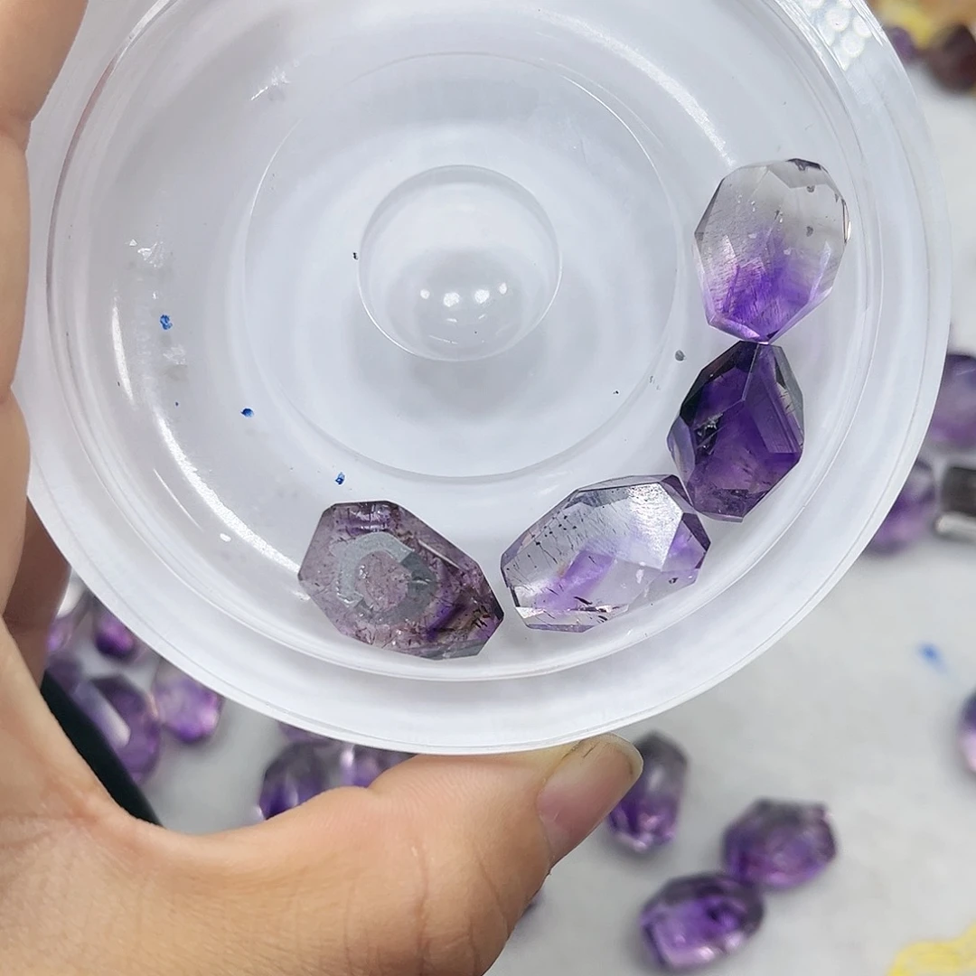 水晶耳饰未镶嵌✨****睡15水晶