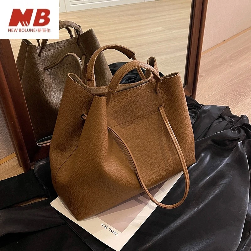 新百伦【奥莱撤柜】大容量包包女2025新款时尚质感手提单肩包百搭