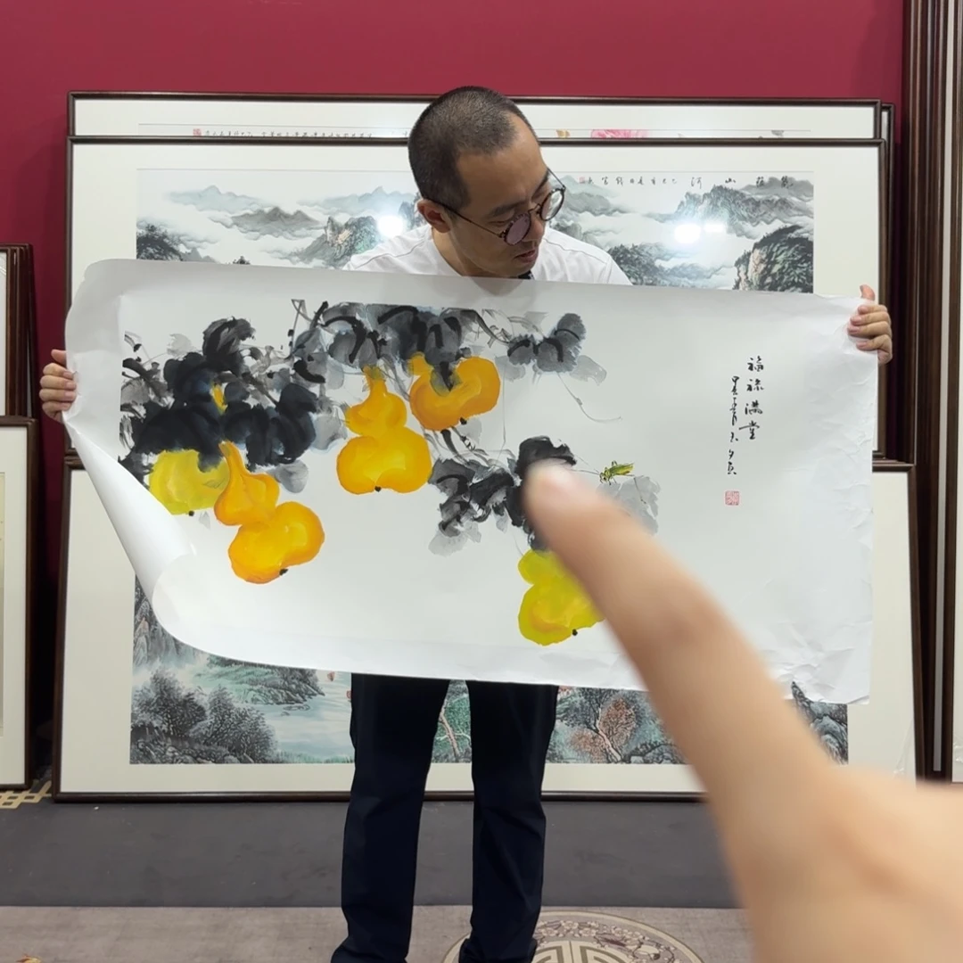 国画带框120/60尺寸