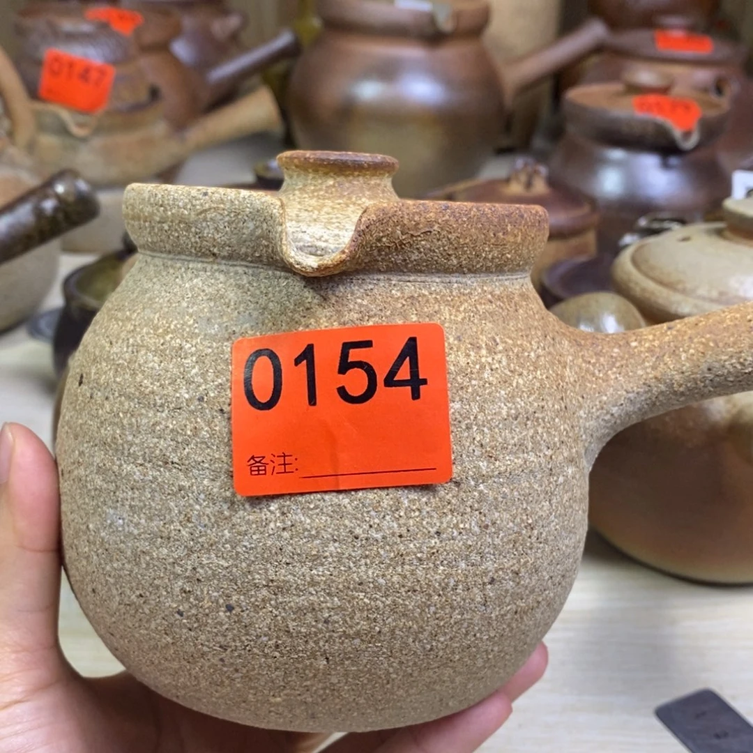 ****保柴烧粗陶烤茶罐一物一拍600