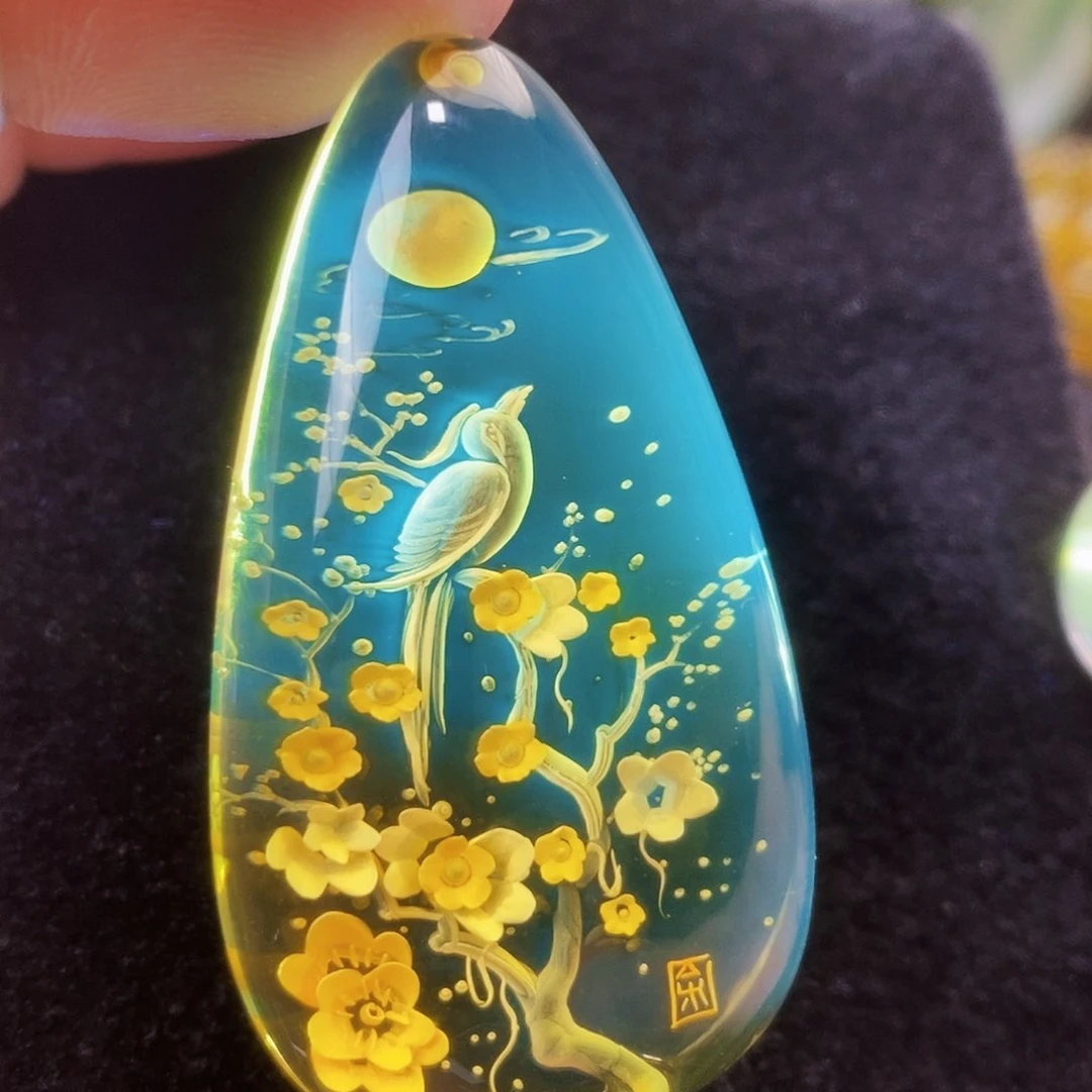 【闪购商品】未镶嵌吊坠(不含链)金珀