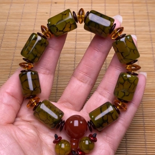 玛瑙/玉髓手链未镶嵌