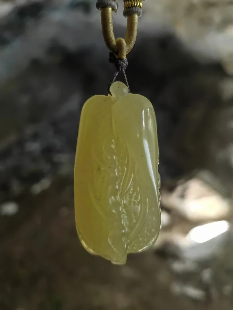 小白菜吊坠   挂车讲解 勿拍