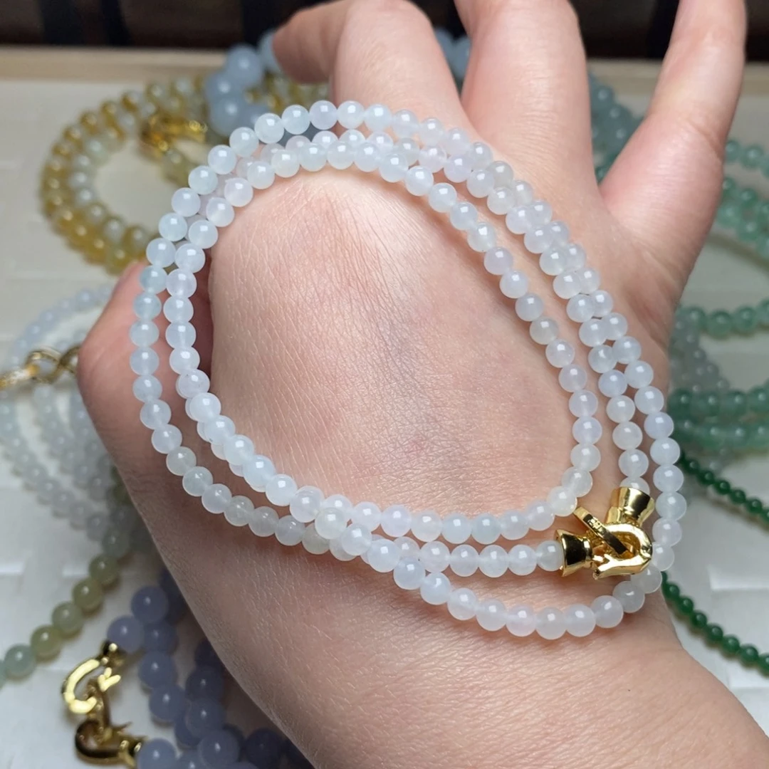 定制翡翠未镶嵌缅甸天然翡翠A货