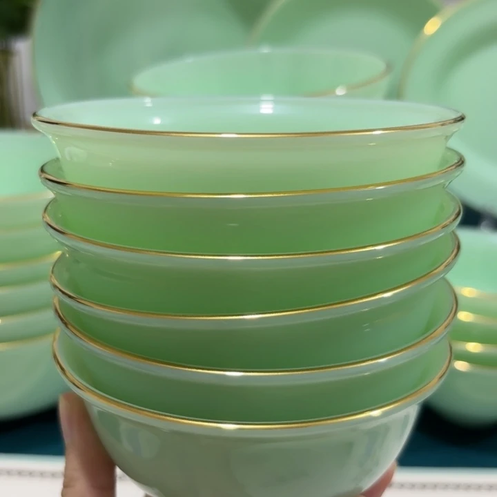 瓷景德镇陶瓷4.5寸6个