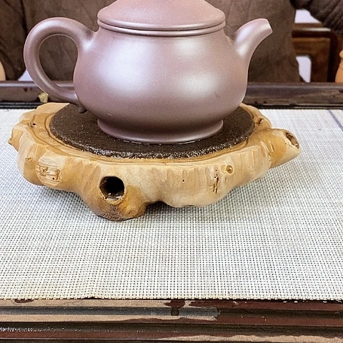 紫砂茶壶宜兴紫砂天青紫泥240c c