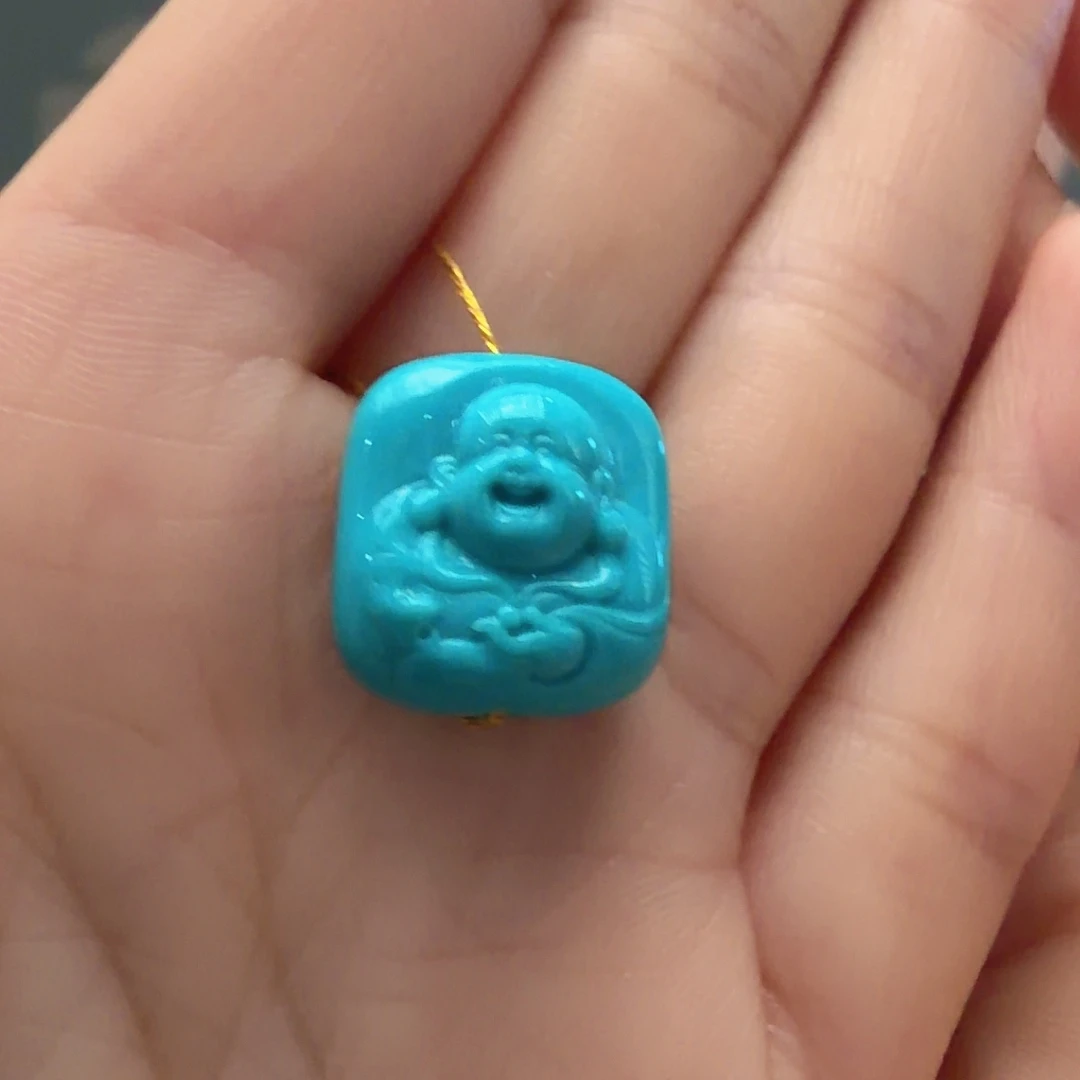 绿松石未镶嵌颈饰