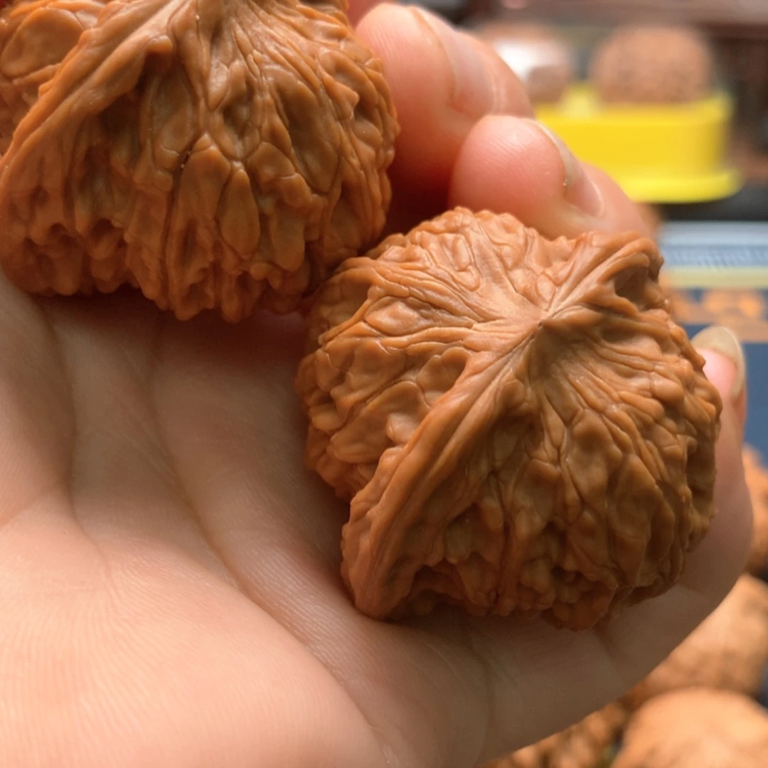 【闪购商品】文玩核桃把件磨盘40