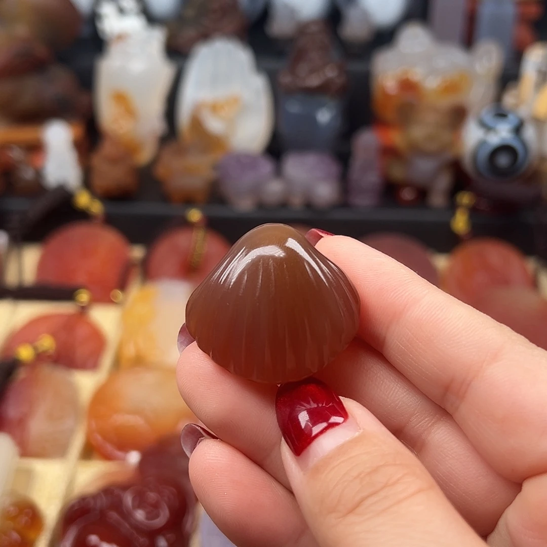 玛瑙/玉髓未镶嵌颈饰