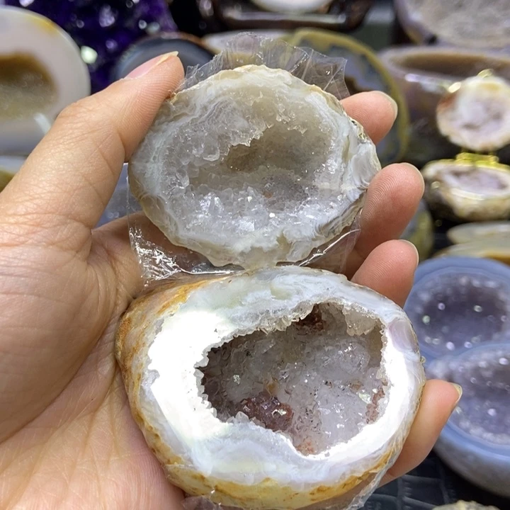 水晶蚕丝盆未镶嵌