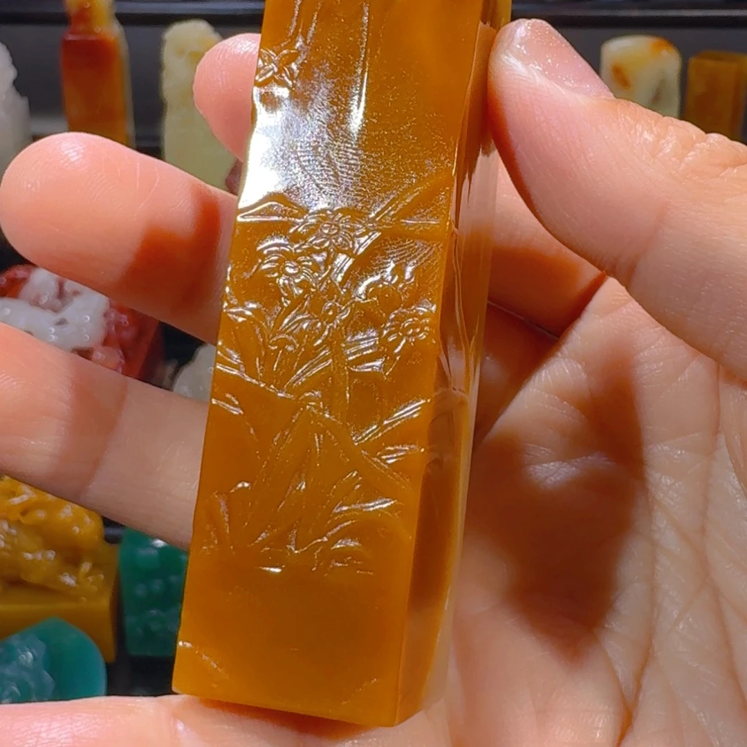 寿山石印石寿山石汶洋