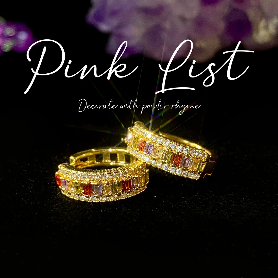 铜合金亚克力耳饰 镀k真金 迪拜撤柜款 时尚小众彩色耳扣 A601