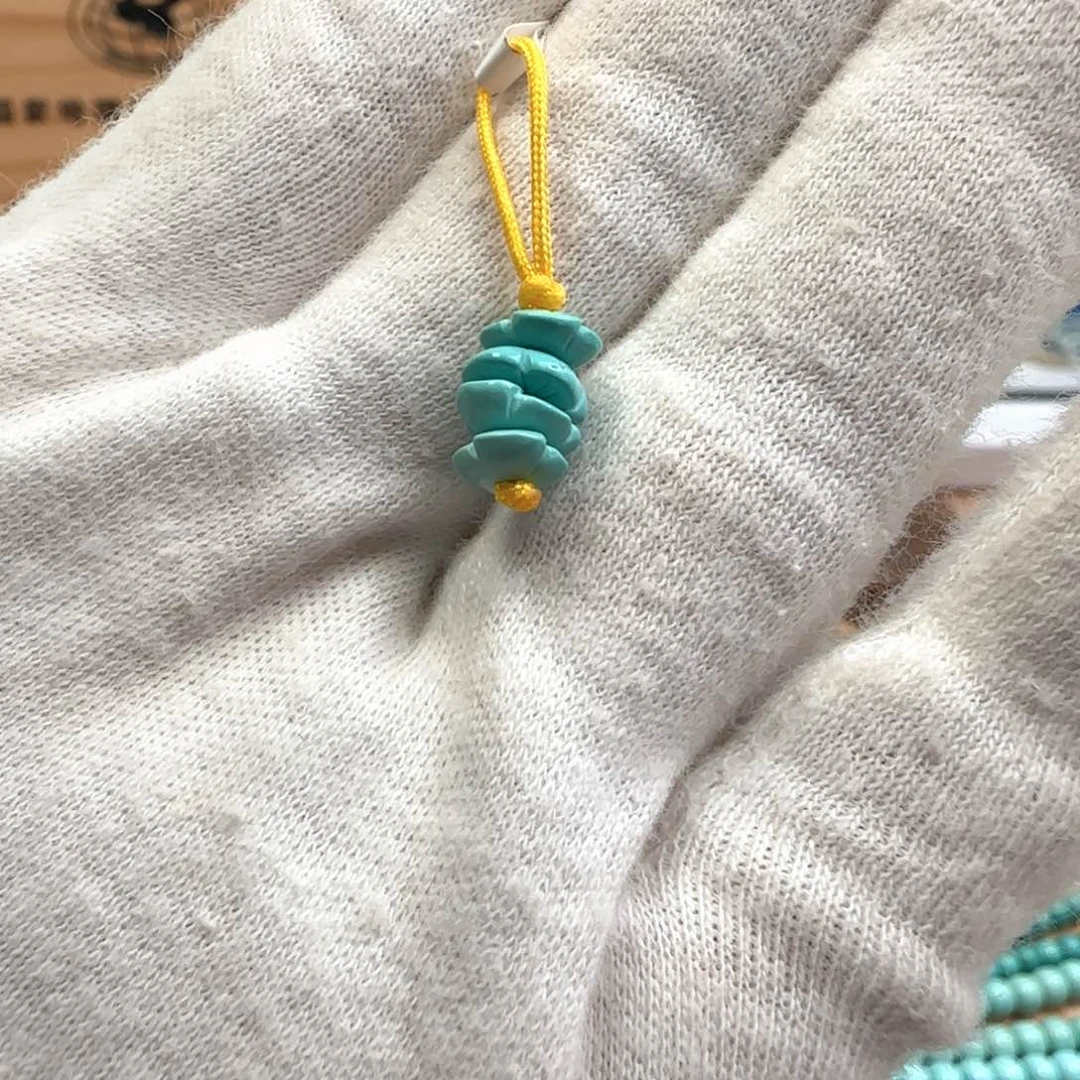 绿松石未镶嵌7花花套装w