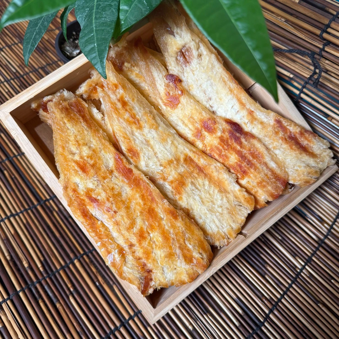 【每片约40-60g】深海黄金炭烤鳕鱼片开袋即食大连海味零食特产