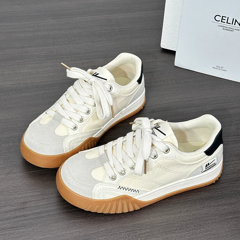 回力帆布鞋女秋季新款透气舒适轻便软底板鞋女小众简约复古德训鞋