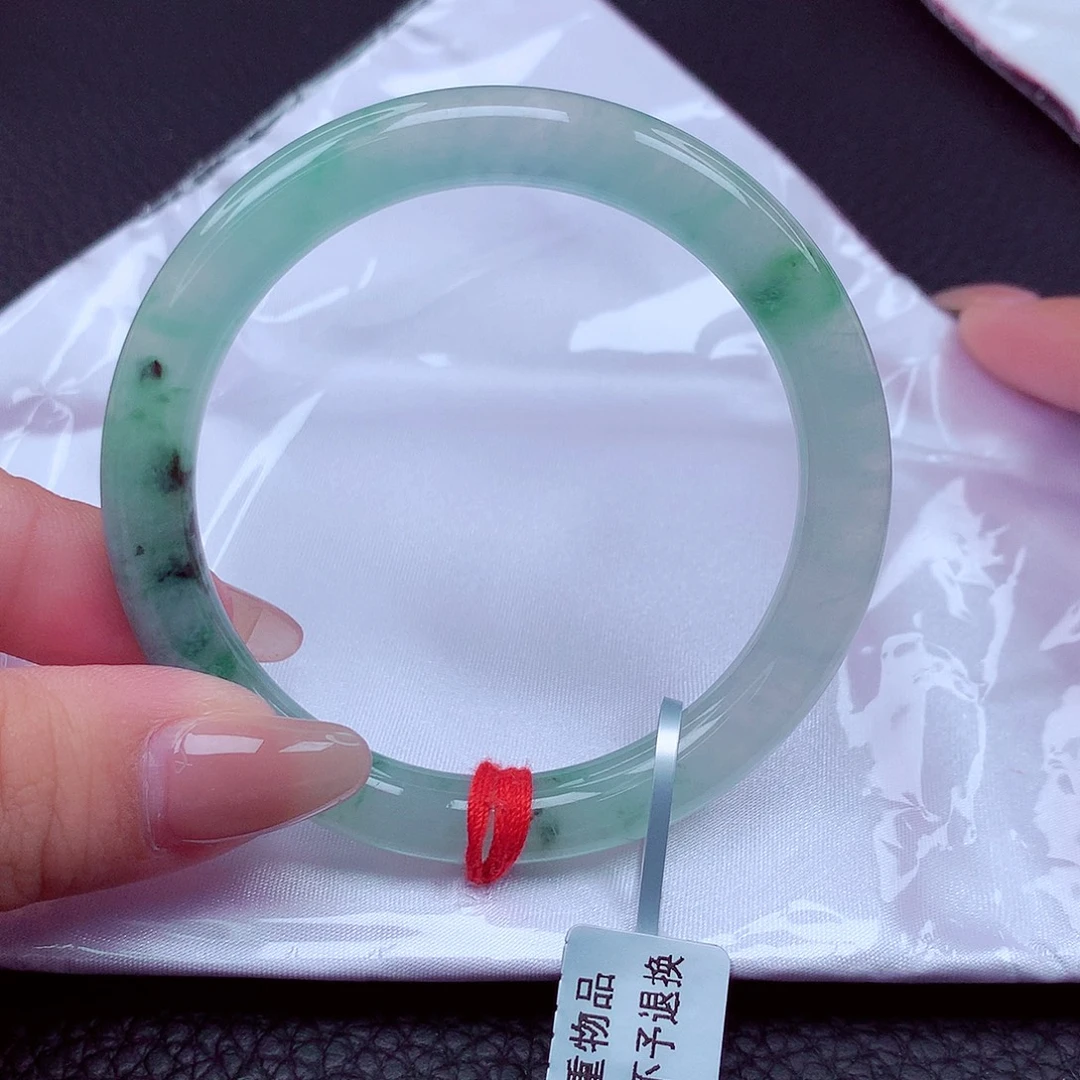 翡翠手镯未镶嵌天然缅甸翡翠A货