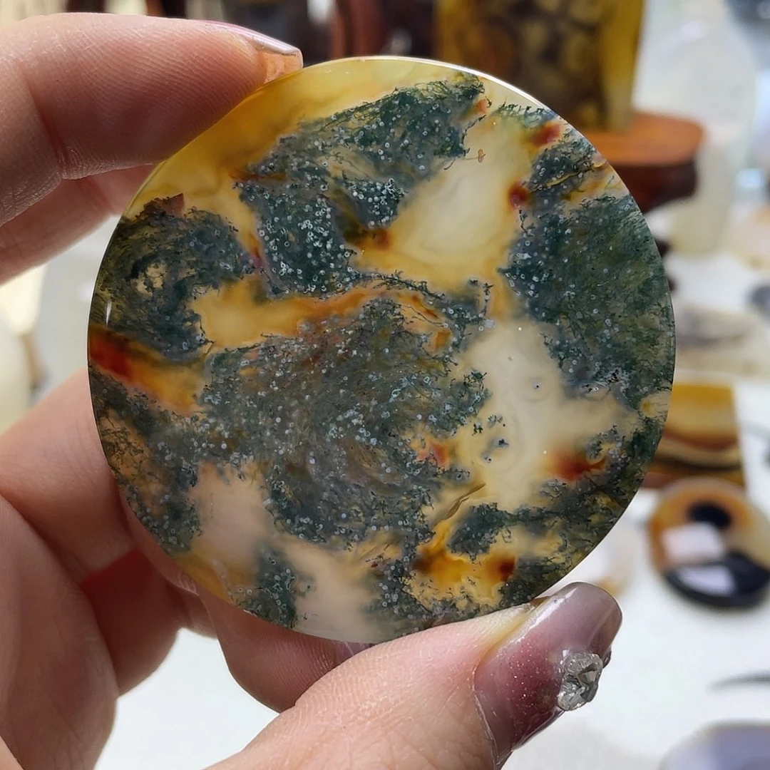 清***来玛瑙/玉髓未镶嵌珠宝奇石