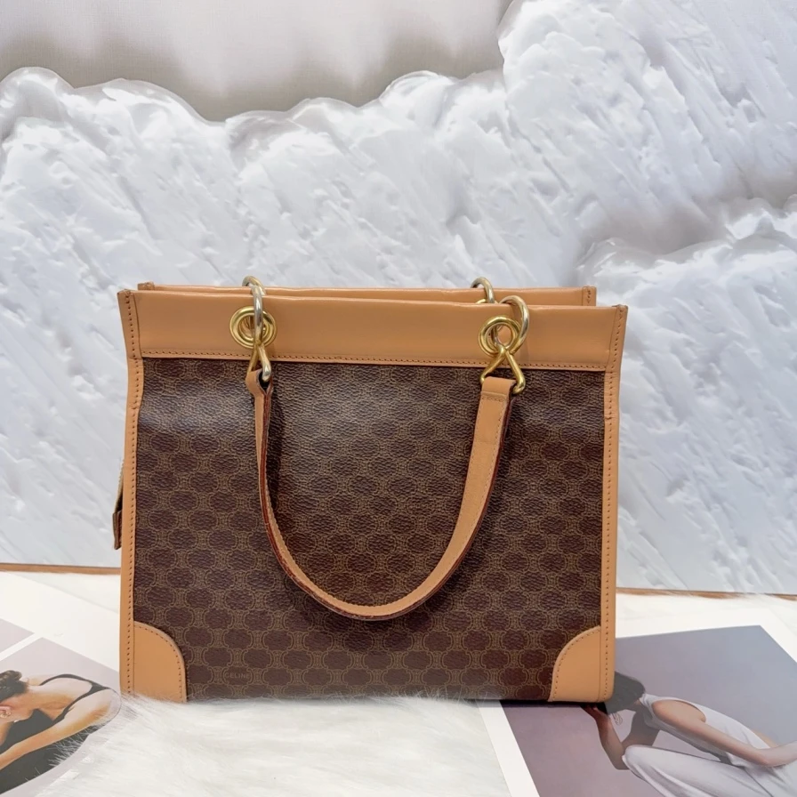 95新 Celine/思琳 1048 9536 思琳老花手提包