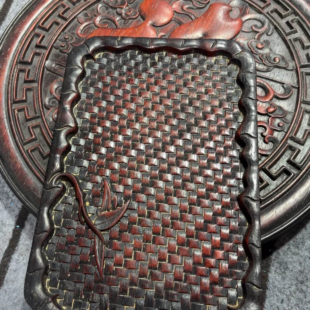 木非洲紫檀木牌匾茶盘