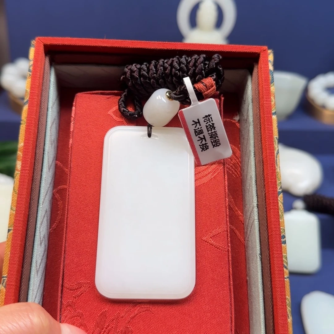 和田玉挂件未镶嵌李**^