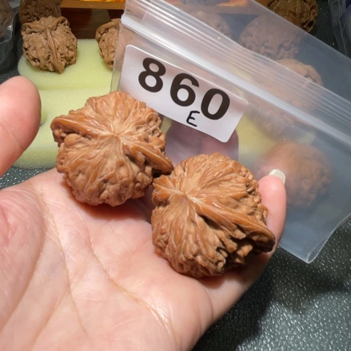 文玩核桃把件磨盘41