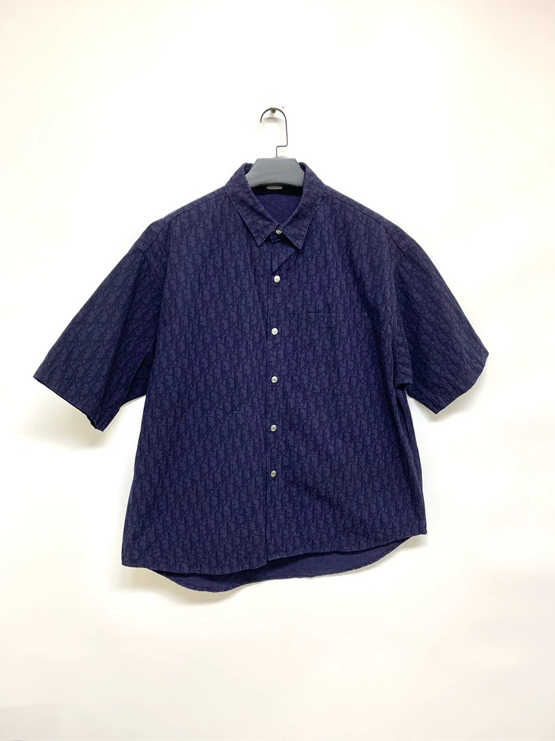 99新/【Dior】暗纹满印开衫短袖/44码/11500/Y11513620