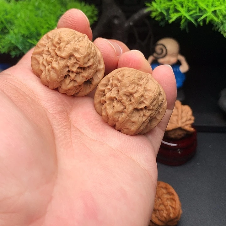 吊坠文玩核桃36尺达摩