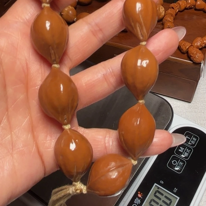 橄榄核手串/手链꧁****꧂原皮素串～