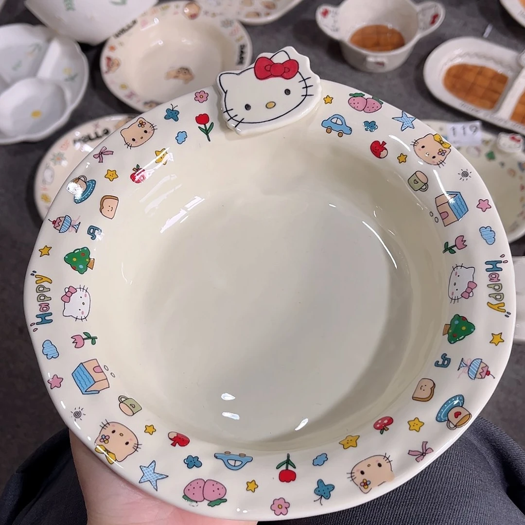 凯蒂猫陶瓷餐具系列8寸