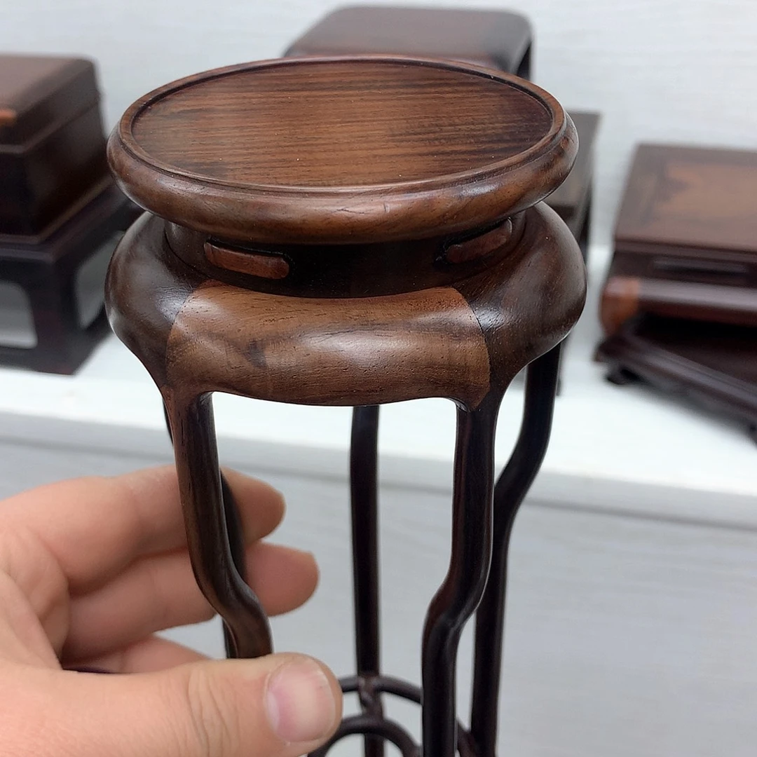 藤类大红酸枝7.5圆高23