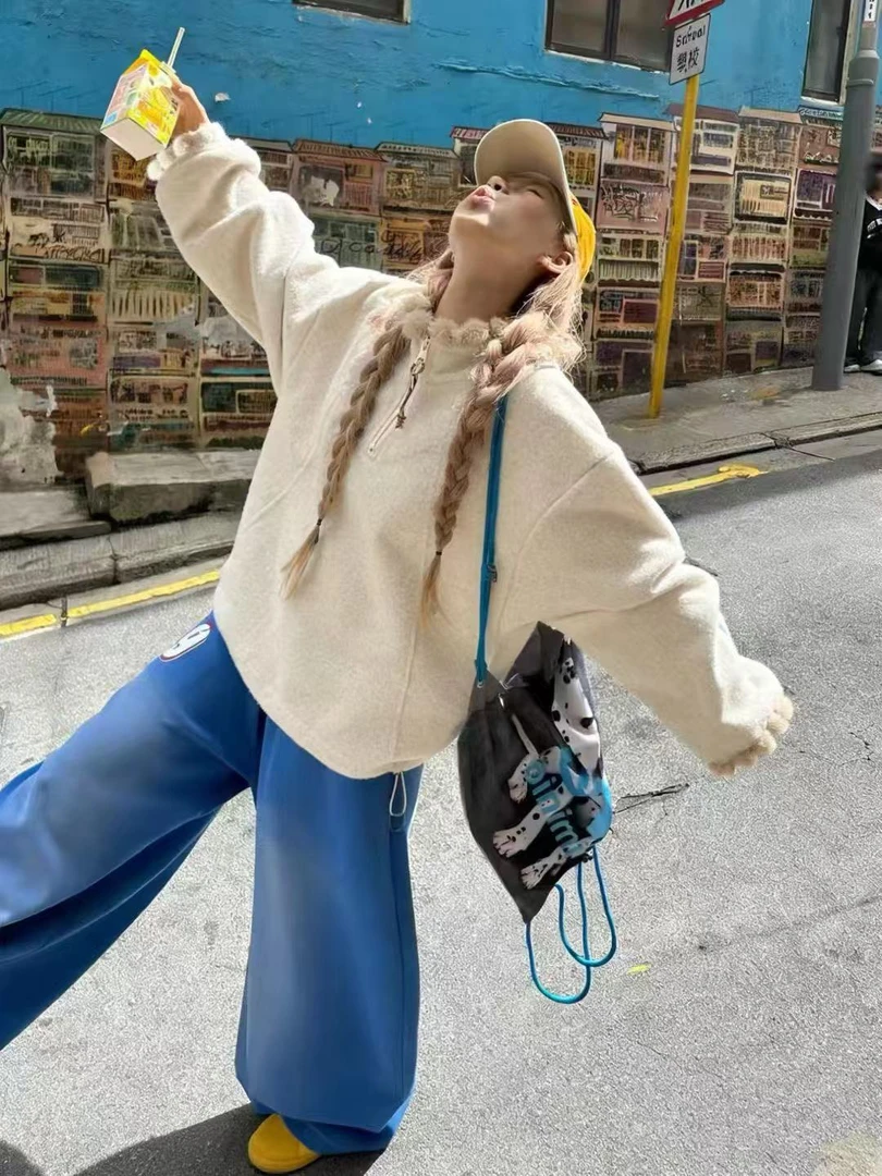 【张张家】W501-W550韩版休闲.宽松慵懒毛衣ins潮流秋冬小香风T恤