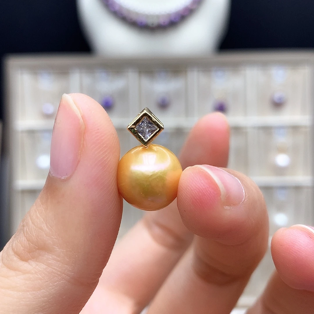 颈饰淡水珍珠合金