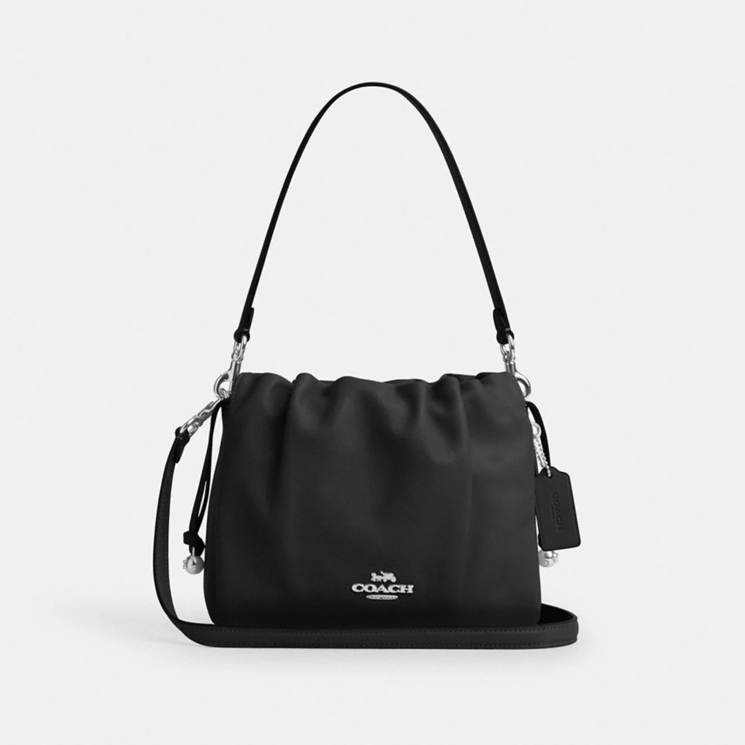 COACH｜【全国联保】蔻驰Faye 22拉绳单肩斜挎云朵包包CT763