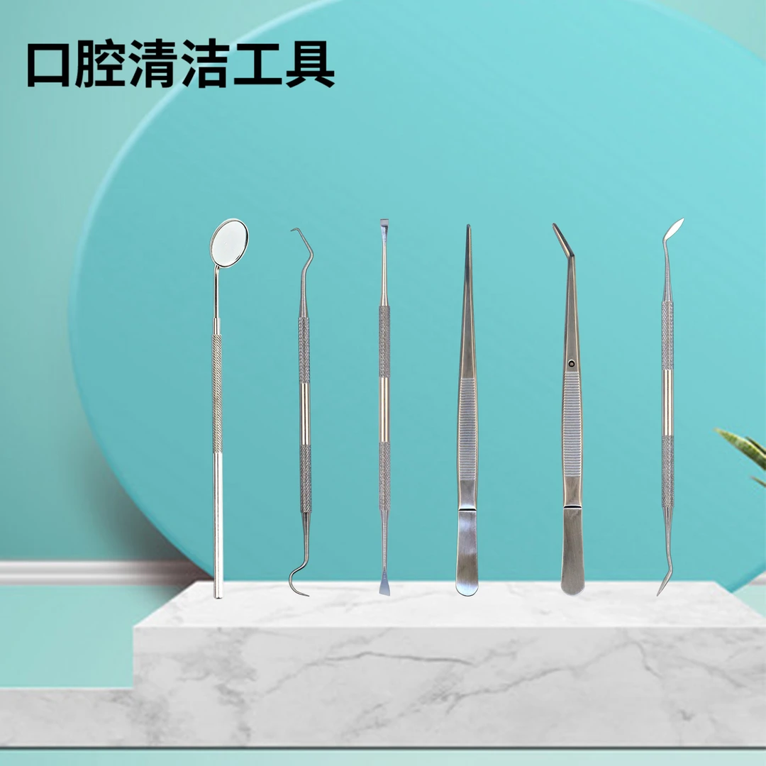 牙医工具牙齿清洁口腔护理科工具去牙渍牙结石牙垢口腔镜探针