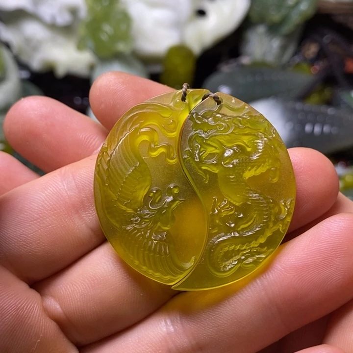 未镶嵌岫玉岫玉挂件