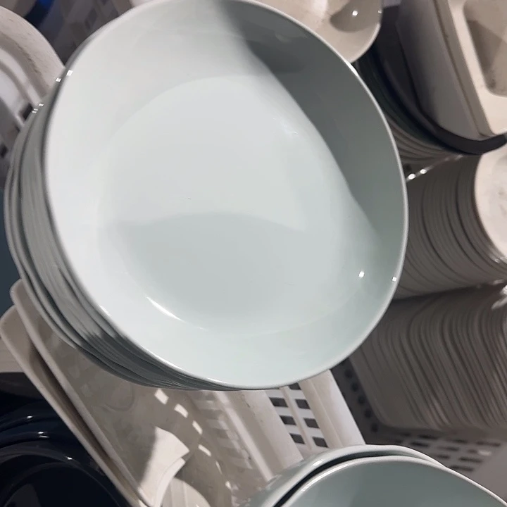 瓷8 英寸 果盘 南瓜  蓝色  4 个