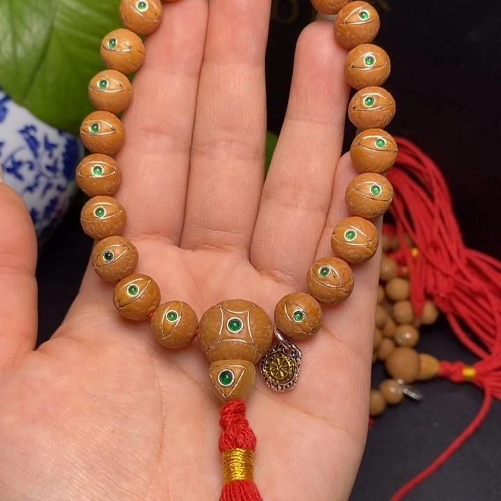 凤眼菩提手串尼泊尔