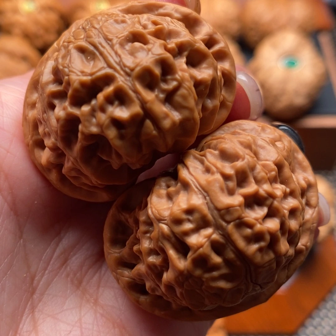 把件文玩核桃41尺寸宫灯狮子头