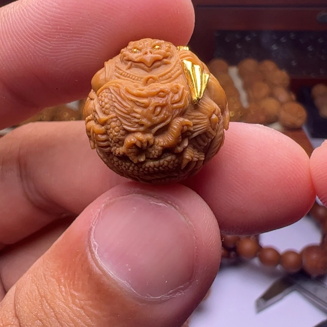 吊坠猴头核桃精修金大鹏鸟18