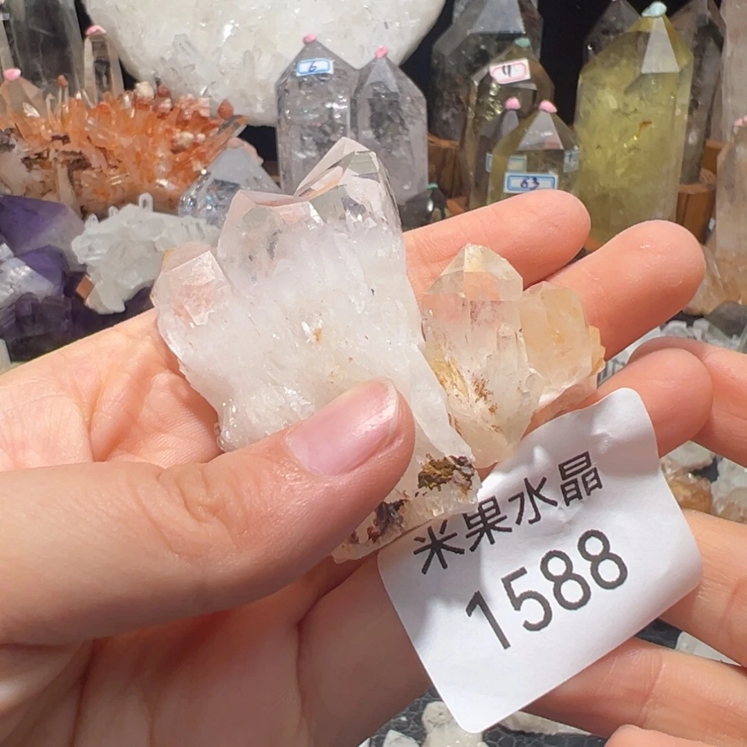 水晶珠宝半成品未镶嵌