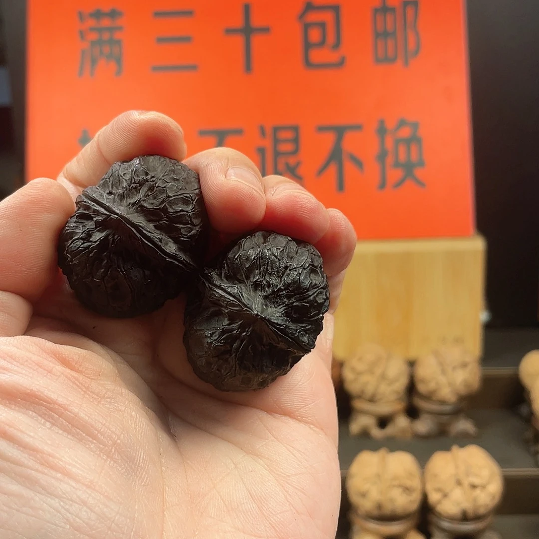 文玩核桃把件黑天使