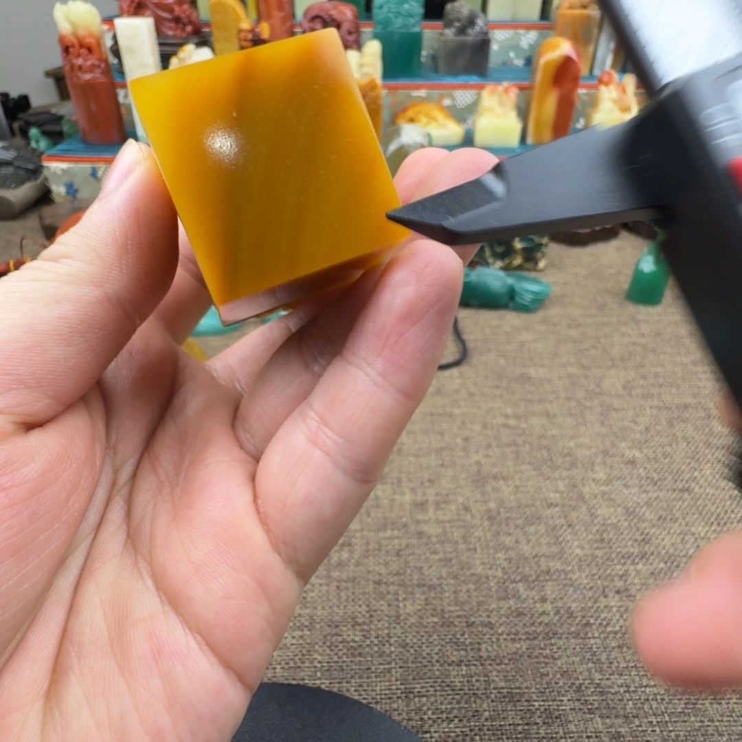 国***勇寿山石印石黄金条255