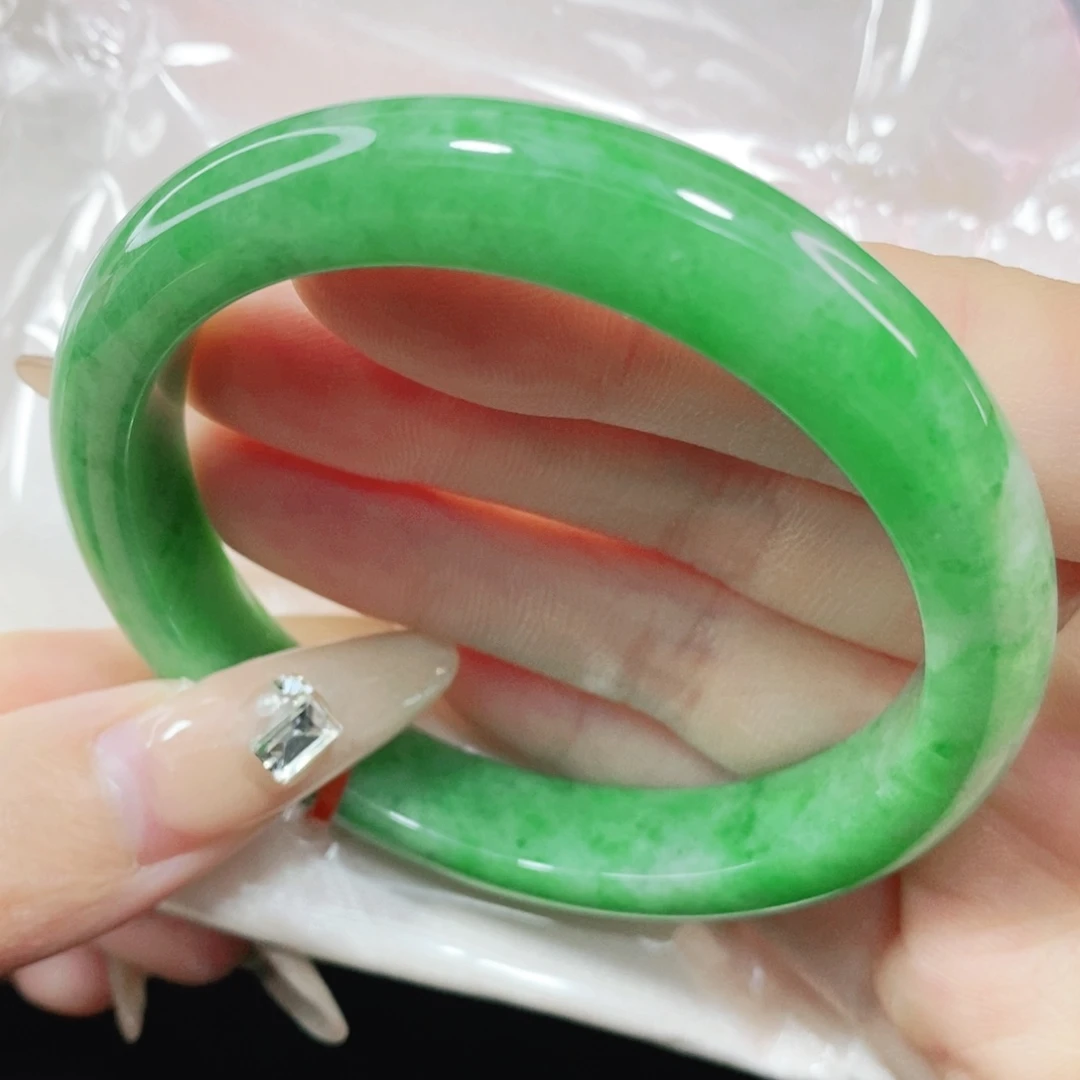 未镶嵌手镯翡翠55.6完美力推