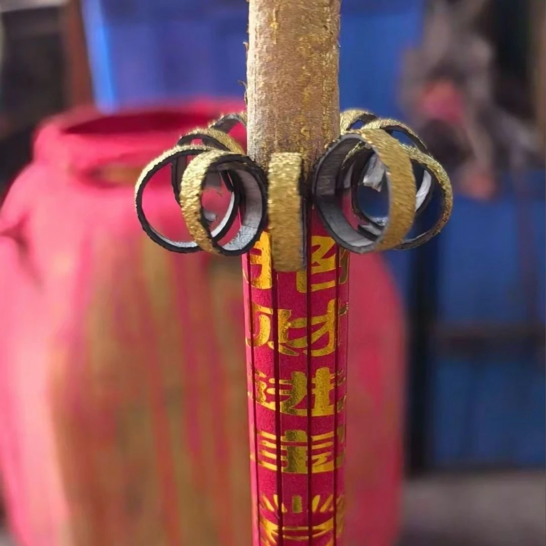 2025新款中秋开花富贵音乐香潮汕敬神香滴滴一条